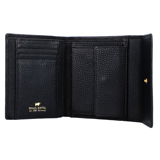 Braun Büffel Asti Portfel Ochrona RFID Skóra 12 cm
