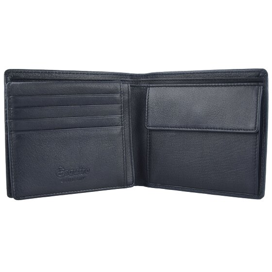 Esquire New Line Portfel Ochrona RFID Skórzany 11.5 cm