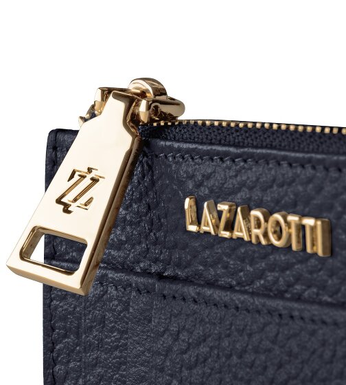 Lazarotti Skórzane etui na klucze Bologna Skórzane etui na klucze 11,5 cm z przegródką na przywieszkę powietrzną