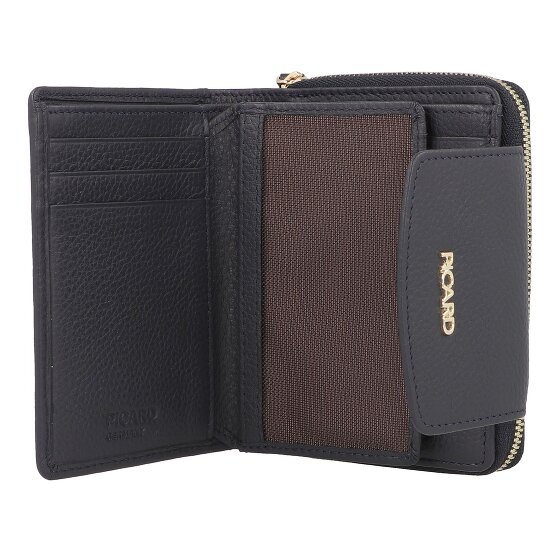 Picard Java 1 Portfel Ochrona RFID Skórzany 12 cm