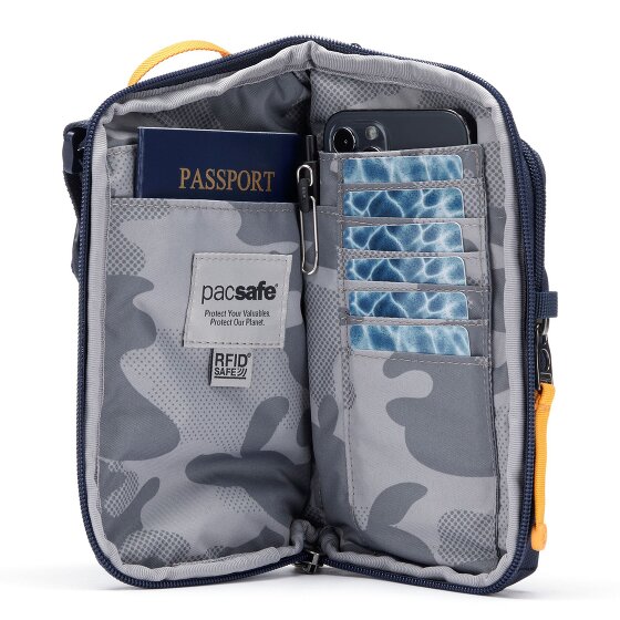Pacsafe GO torba antykradzieżowa Tech Mini Bag na ramię RFID 12 cm