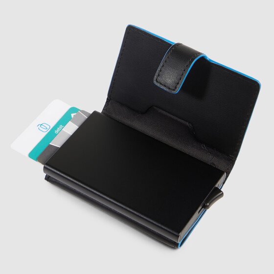 Piquadro Atlas Etui na karty kredytowe Ochrona RFID Skóra 10 cm