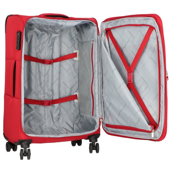 Worldpack Dublin 4 kółka Zestaw walizek 3-części z plisą rozprężną