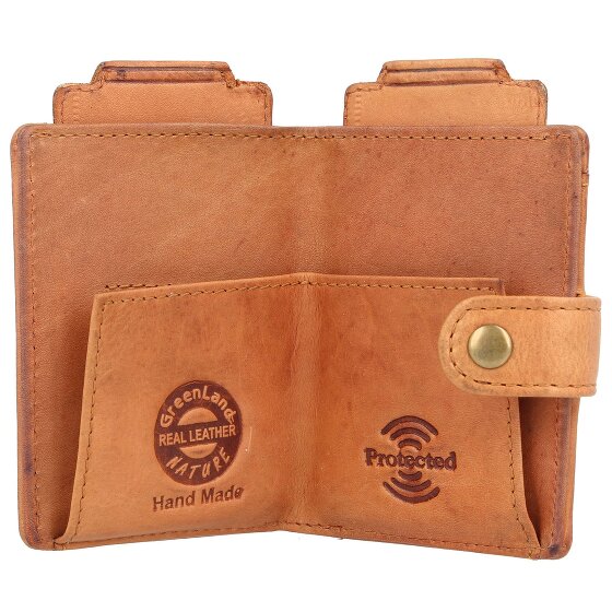 Greenland Nature Nature Credit Card Case Leather 8 cm