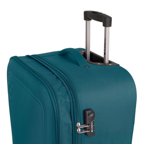 Gabol Orbit 2 kółka Walizka 66 cm z plisą rozprężną