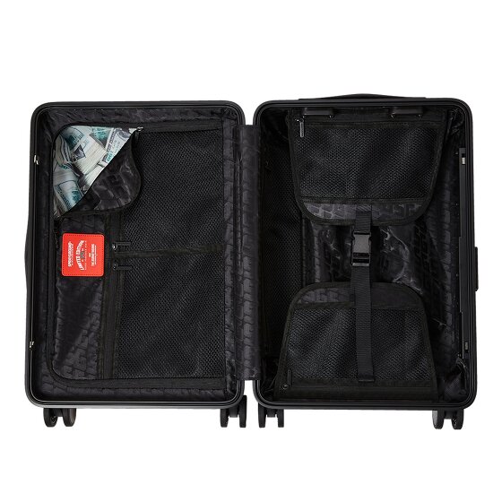 Sprayground Split Cheetah 4 kółka Walizka kabinowy 55 cm