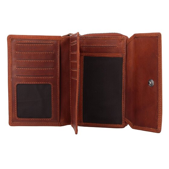 Jack Kinsky Montreal Portfel Ochrona RFID Skórzany 13.5 cm