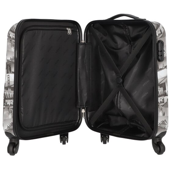 Nowi City 4 kółka Walizka kabinowy 55 cm