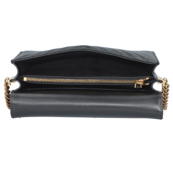 PINKO Love Click Torba na ramię Skórzany 25 cm