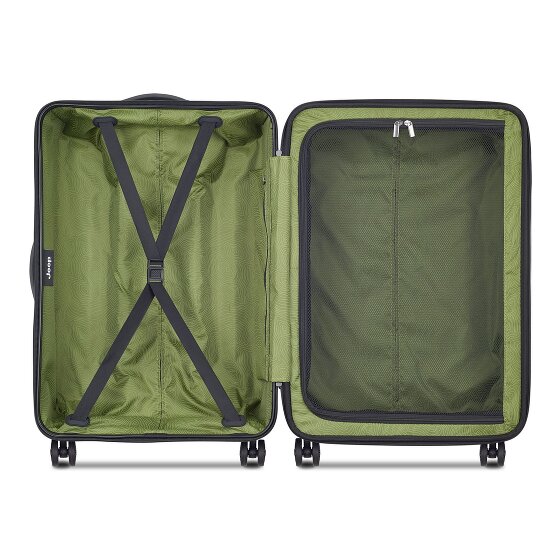 Jeep JH004C 4 kółka Walizka 68 cm z plisą rozprężną