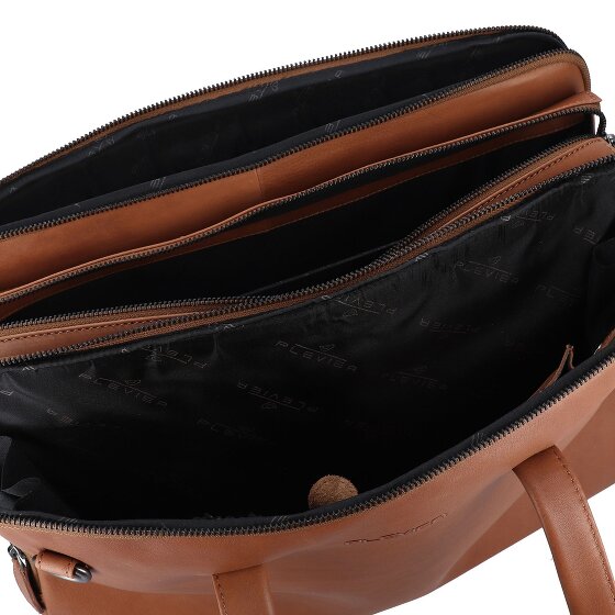 Plevier Hearst Teczka Skórzany 43 cm Komora na laptopa
