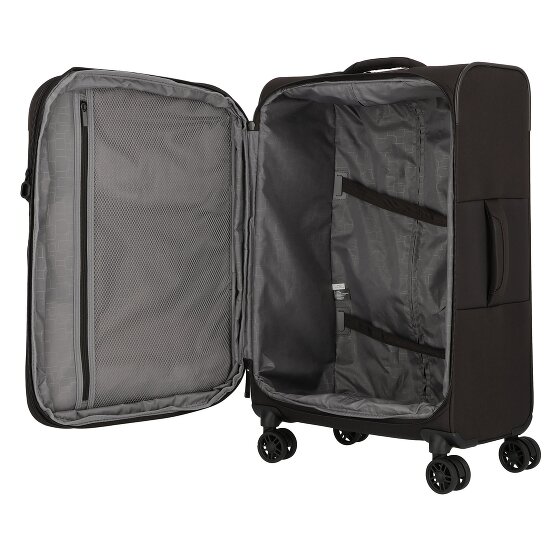 Jump Monthélys 4 kółka Walizka 67 cm z plisą rozprężną