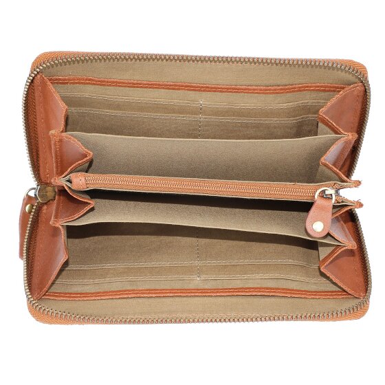 Burkely Portfel Vintage Charly RFID Skóra 19 cm