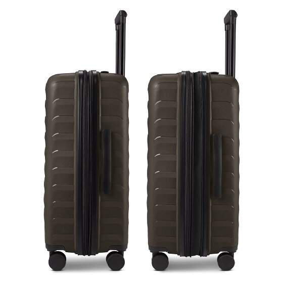 d&n Toronto 4 kółka Walizka M 65 cm z plisą rozprężną