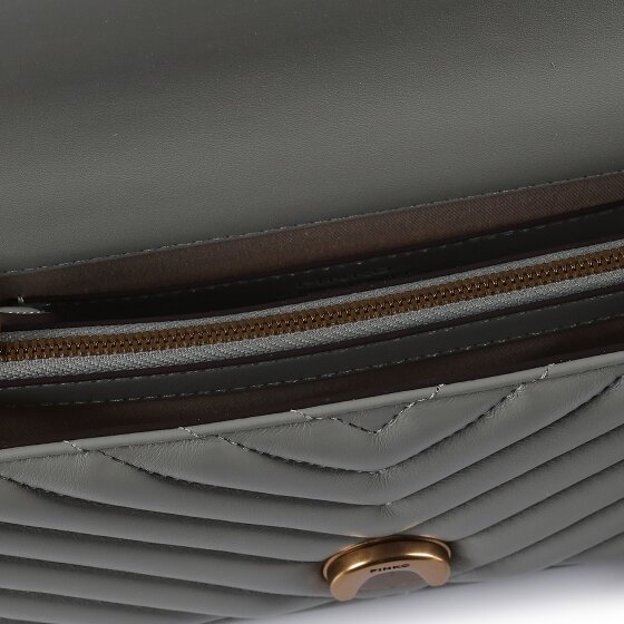 PINKO Love One Torba na ramię Skórzany 21 cm