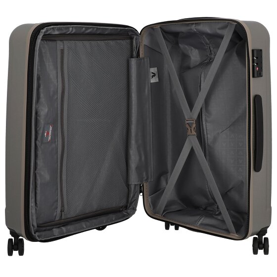 Roncato Kinetic 2.0 4 kółka Walizka M 66 cm z plisą rozprężną