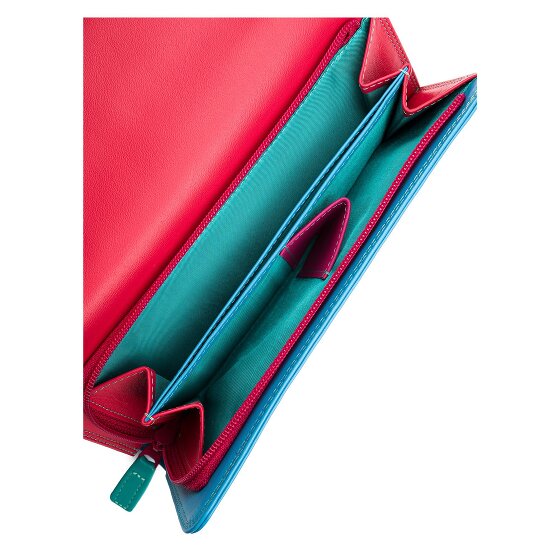 Mywalit Tri-fold Zip Wallet Leather Wallet 17 cm