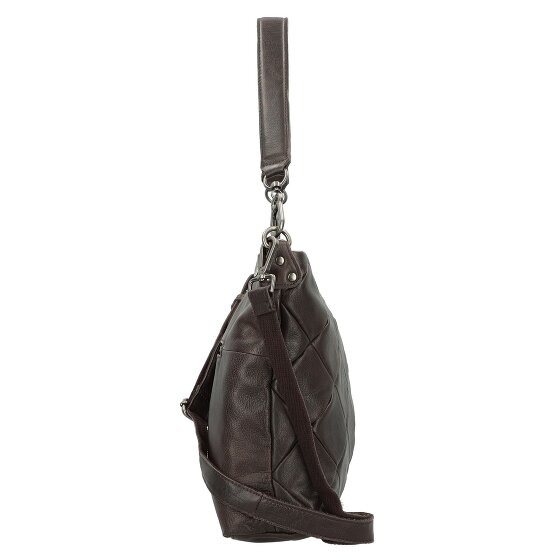 FredsBruder Check my Bag Torba na ramię Skórzany 35 cm