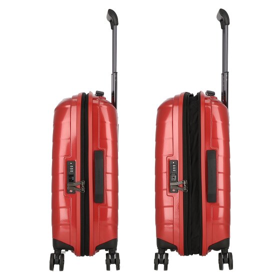 Samsonite Attrix 4 kółka Walizka kabinowy 55 cm z plisą rozprężną