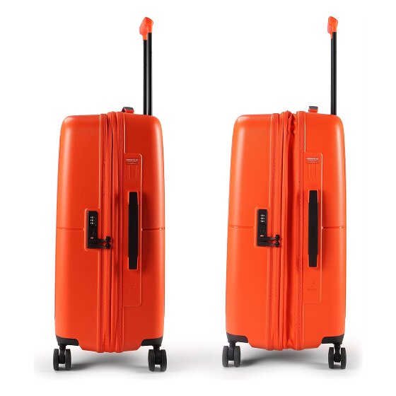 American Tourister Dashpop 4 kółka Walizka 67 cm z plisą rozprężną