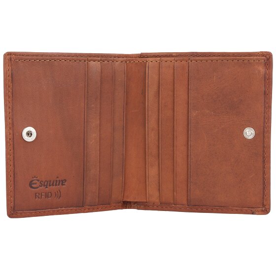 Esquire Dallas Portfel Ochrona RFID Skórzany 10.5 cm