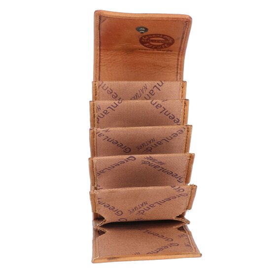 Greenland Nature GreenLand NATURE Etui na karty kredytowe Ochrona RFID Skórzany 7 cm