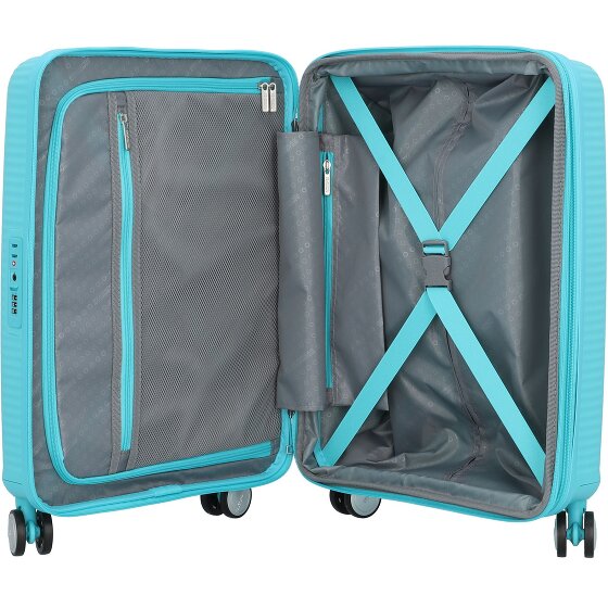American Tourister Soundbox Wózek kabinowy 4-kołowy 55 cm