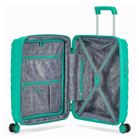 Roncato Skyline 2.0 4 kółka Walizka kabinowy 55 cm z plisą rozprężną