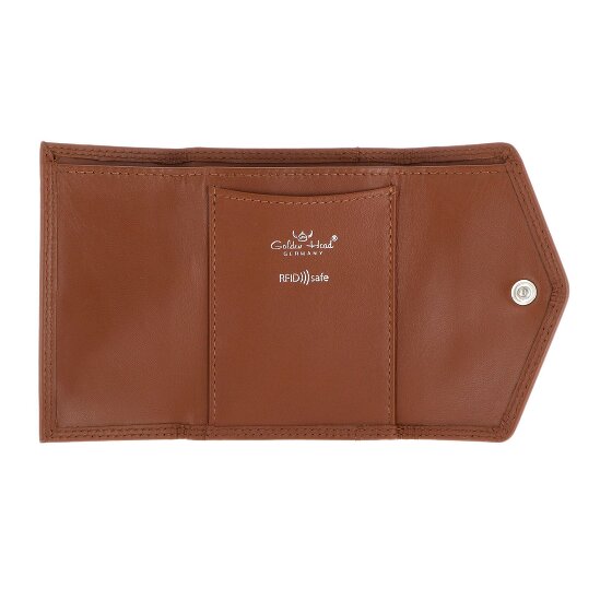 Golden Head Polo Portfel Ochrona RFID Skóra 10 cm