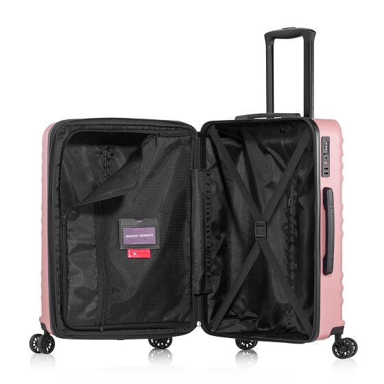 Pack Easy Mena 4 kółka Walizka 64 cm z plisą rozprężną