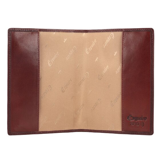 Esquire Toscana Etui na paszporty Skórzany 9.5 cm
