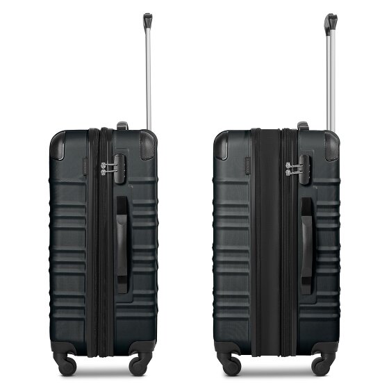 Wenger Amplar Evo 4 kółka Walizka M 65 cm z plisą rozprężną