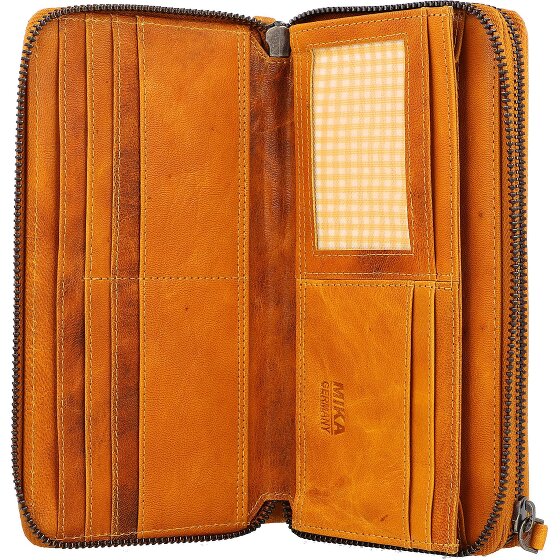 Mika Skórzany portfel 19 cm