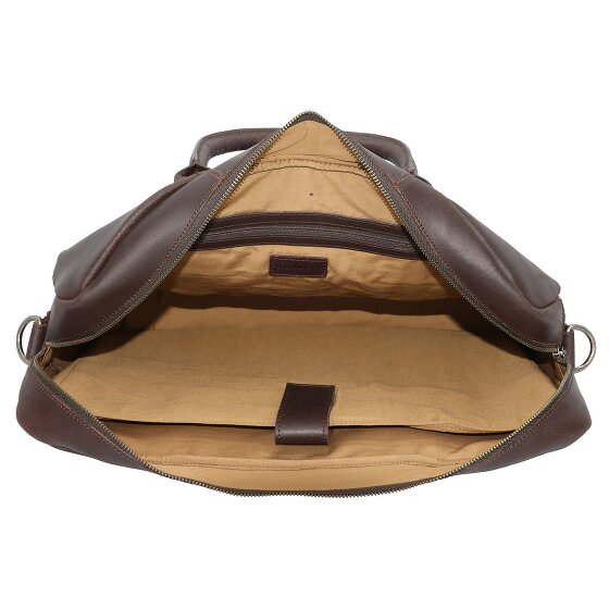Burkely Vintage Max Briefcase Leather 44 cm Komora na laptopa