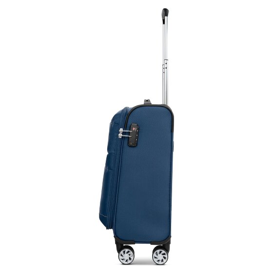 bugatti Go Light Soft 4 kółka Walizka kabinowy S 54 cm