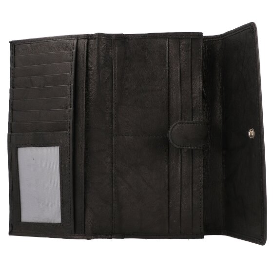 Greenburry Basic Wallet RFID Leather 19 cm