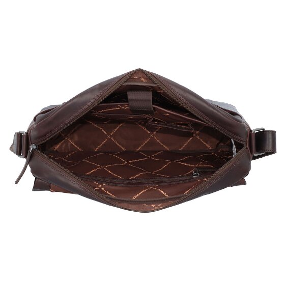 The Chesterfield Brand Wax Pull Up Posłaniec Skórzany 40 cm Komora na laptopa