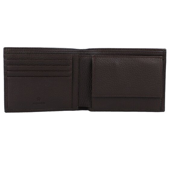 AIGNER Skórzany portfel Basics 12 cm