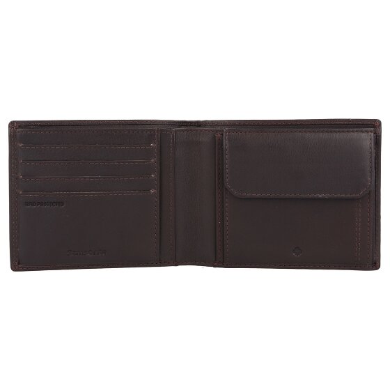 Samsonite Attack 2 Portfel RFID Skóra 12 cm
