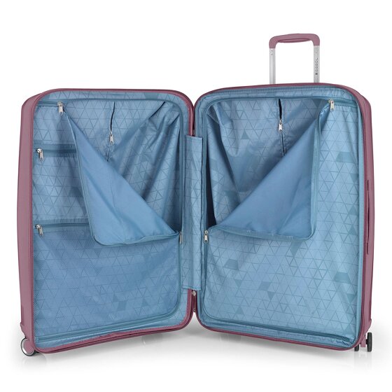 Gabol Queens 4 kółka Zestaw walizek 2-części z plisą rozprężną