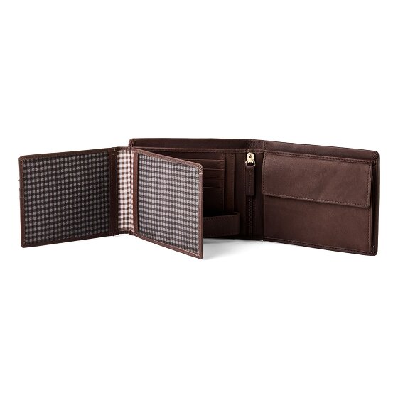 Esquire Chicago Portfel Ochrona RFID Skórzany 12 cm