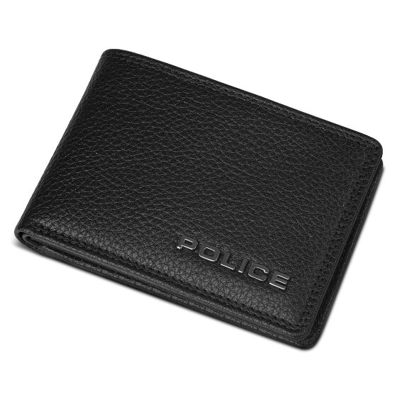 Police Portfel Ochrona RFID Skórzany 10.5 cm