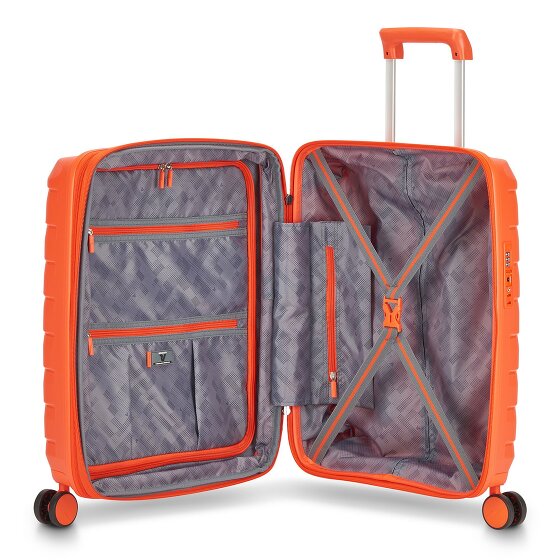 Roncato Skyline 2.0 4 kółka Walizka kabinowy 55 cm z plisą rozprężną