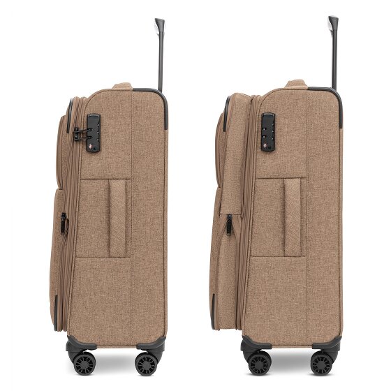 Redolz Essentials 12 MEDIUM Wózek 4-kołowy 67 cm z plisą rozporową