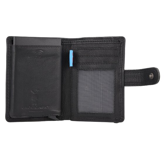 Jack Kinsky Brisbane Portfel Ochrona RFID Skórzany 7.5 cm