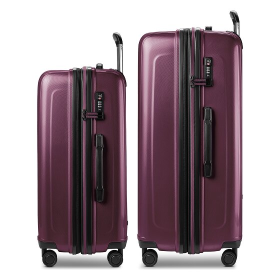 Redolz Essentials 14 4 kółka Zestaw walizek 2-części z funkcją poszerzenia