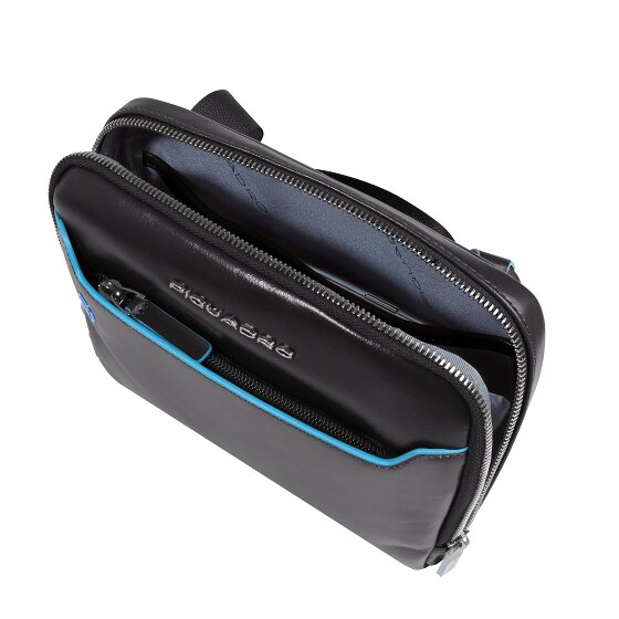 Piquadro Blue Square Torba na ramię Skórzany 21 cm