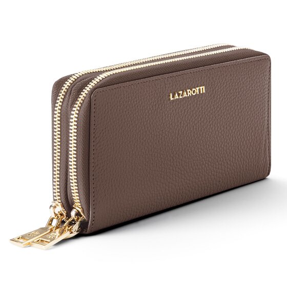 Lazarotti Bologna Leather Portfel Ochrona RFID Skórzany 20 cm