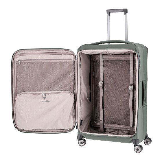 Travelite Priima 4 kółka Walizka 79 cm z plisą rozprężną