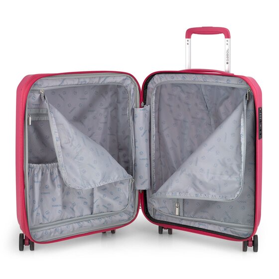 Gabol Infinity 4 kółka Zestaw walizek 3-części z plisą rozprężną